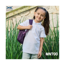 Playera Polo Waffle para Niños