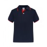 Playera Polo Combinada para Niños - MD710