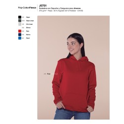 Sudadera Juvenil con Capucha Unisex