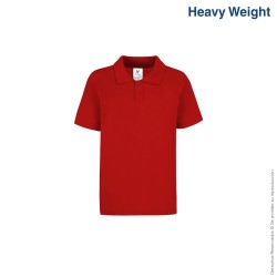Playera Tipo Polo Manga Corta Unisex para Niños - N0501