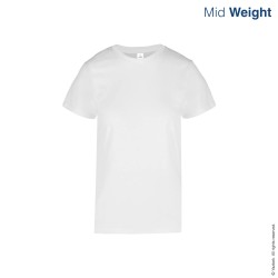 Playera Cuello Redondo Manga Corta para Dama - D0200