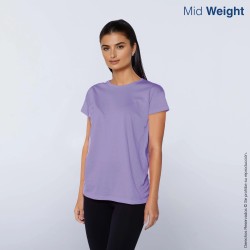 Playera Cuello Redondo Manga Corta para Dama