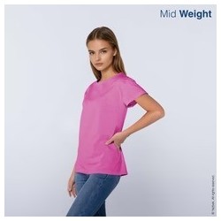 Playera Cuello Redondo Manga Corta para Dama - D0200