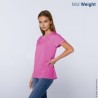 Playera Cuello Redondo Manga Corta para Dama - D0200
