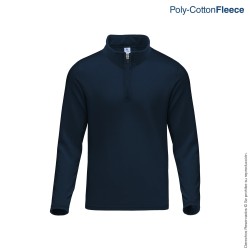 Sudadera 1/4 de Cierre Unisex para Adulto - C0703