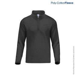 Sudadera 1/4 de Cierre Unisex para Adulto - C0703