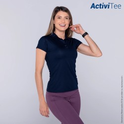 Playera Polo Manga Corta para Dama - D1502