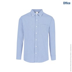 Camisa Oxford Manga Larga Caballero - C0605