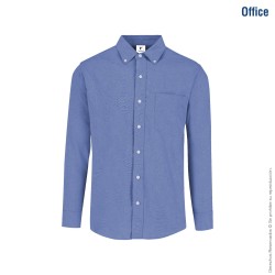 Camisa Oxford Manga Larga Caballero - C0605