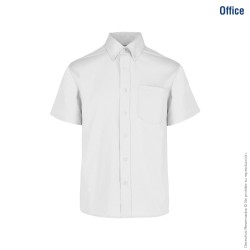 Camisa de Gabardina Manga Corta para Caballero - C0606