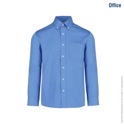 Camisa de Gabardina Manga Larga Caballero - C0607