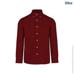 Camisa de Gabardina Manga Larga Caballero - C0607