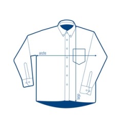 Camisa de Mezclilla Manga Larga - C0601