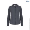 Blusa de Gabardina Manga Larga Dama - D0607