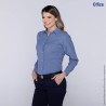 Blusa Oxford Manga Larga Dama - D0605