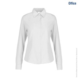 Blusa Oxford Manga Larga Dama - D0605