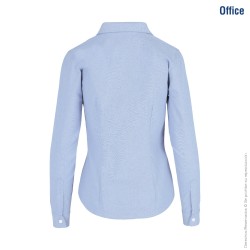 Blusa Oxford Manga Larga Dama - D0605