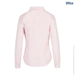Blusa Oxford Manga Larga Dama - D0605