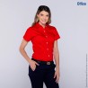 Blusa de Gabardina Manga Corta para Dama - D0606