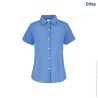 Blusa de Gabardina Manga Corta para Dama - D0606
