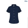 Blusa de Gabardina Manga Corta para Dama - D0606