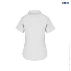 Blusa de Gabardina Manga Corta para Dama - D0606