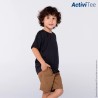 Playera Cuello Redondo Manga Corta para Niños - N1302