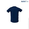 Playera Cuello Redondo Manga Corta para Niños - N1302