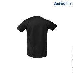 Playera Cuello Redondo Manga Corta para Niños - N1302