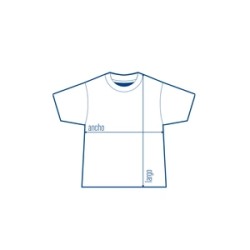 Playera Cuello Redondo Manga Corta Unisex Bebé - B0300