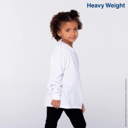 Playera Cuello Redondo Manga Larga para Niños - N0304