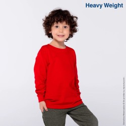Playera Cuello Redondo Manga Larga para Niños - N0304