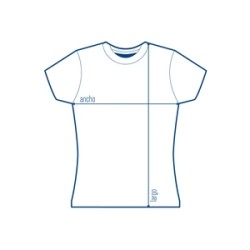 Playera Cuello Redondo para Dama - D11302