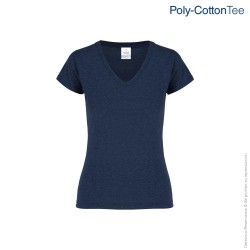 Playera Cuello V para Dama Colores - D0356