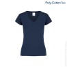 Playera Cuello V para Dama Colores - D0356