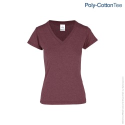 Playera Cuello V para Dama Colores - D0356