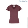 Playera Cuello V para Dama Colores - D0356