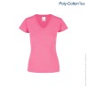 Playera Cuello V para Dama Colores - D0356
