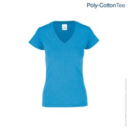 Playera Cuello V para Dama Colores - D0356