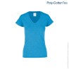 Playera Cuello V para Dama Colores - D0356