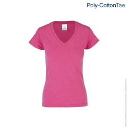 Playera Cuello V para Dama Colores - D0356