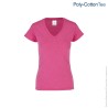 Playera Cuello V para Dama Colores - D0356