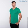 Playera Cuello V Manga Corta para Caballero - C0356