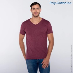 Playera Cuello V Manga Corta para Caballero - C0356