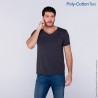 Playera Cuello V Manga Corta para Caballero - C0356