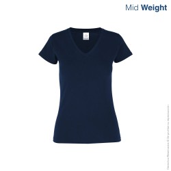 Playera Cuello V para Dama - D0306