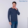 Playera Manga Larga para Caballero 155gr - C0354