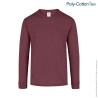 Playera Manga Larga para Caballero 155gr - C0354