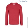 Playera Manga Larga para Caballero 155gr - C0354