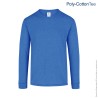 Playera Manga Larga para Caballero 155gr - C0354
